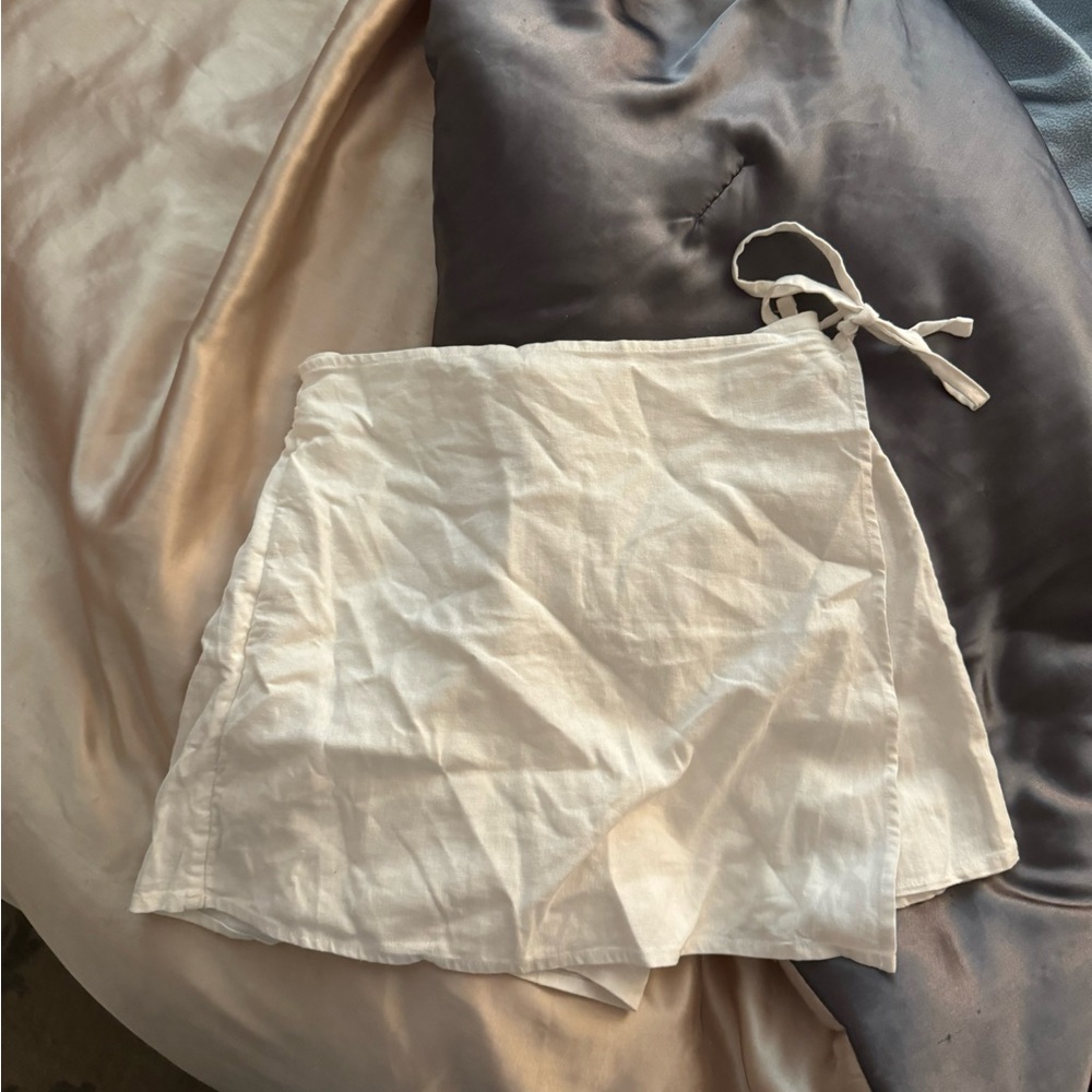 old navy wrap tie skort